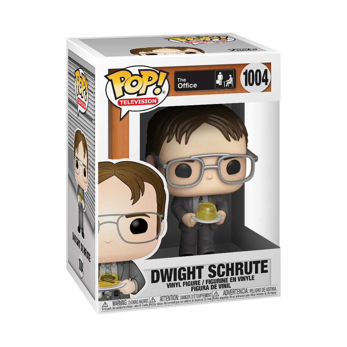 Funko POP! The Office Dwight Schrute (Jello Stapler) w/ Protector