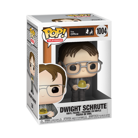 Funko POP! The Office Dwight Schrute (Jello Stapler) w/ Protector