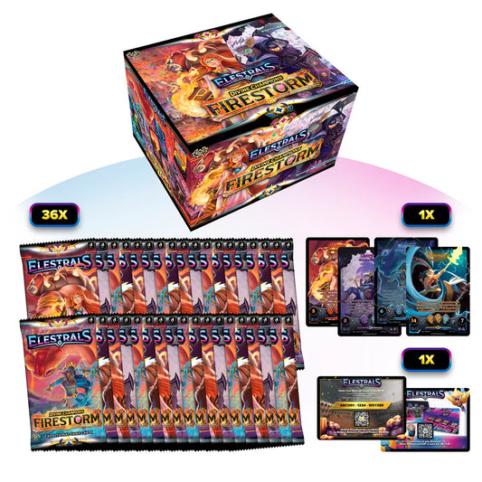 Elestrals 1st Edition Firestorm Booster
