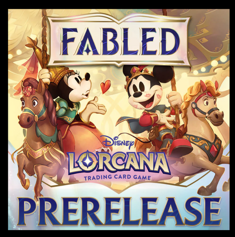 Disney Lorcana Fabled Pre Release Event