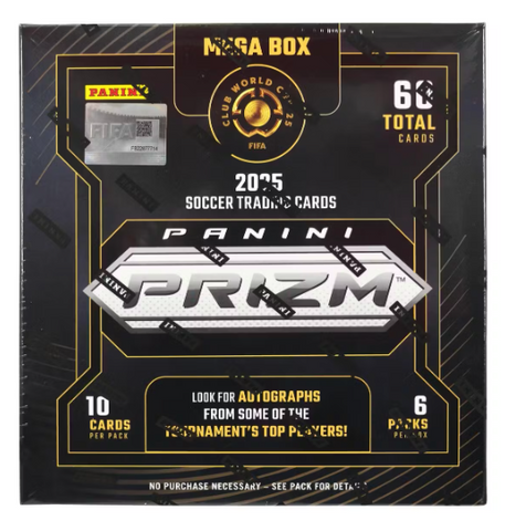 2025 Prizm Soccer Club World Cup Hobby Mega Box
