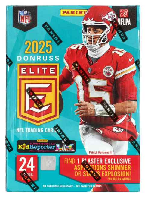 2025 NFL Donruss Elite Hobby Blaster Box