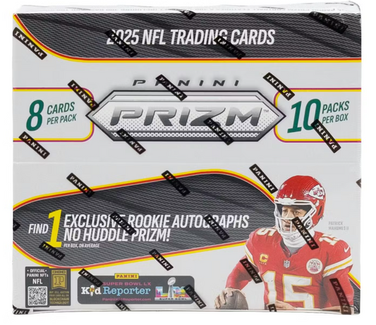 2025 NFL Panini Prizm No Huddle Box