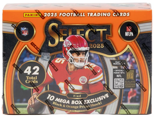 2025 NFL Panini Select Hobby Mega Box