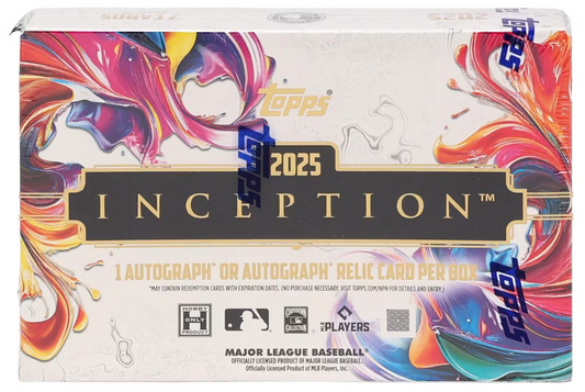 2025 MLB Topps Inception Hobby