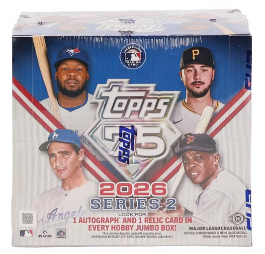 2026 Topps Series 2 Baseball Jumbo Hobby Box