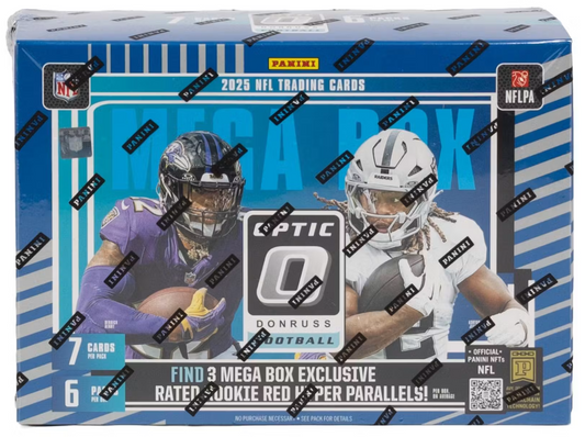2025 NFL Donruss Optic Hobby Mega Box