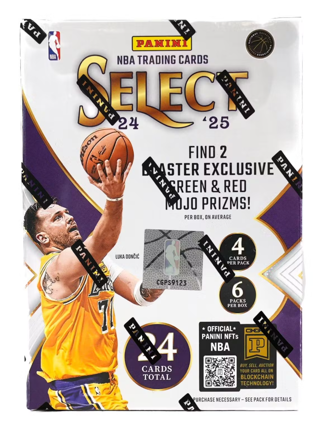2024-25 Panini Select NBA Hobby Blaster Box