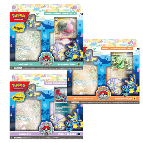 Pokemon TCG 2024 World Championship Decks *Pre Order