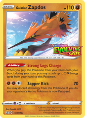 Galarian Zapdos - SWSH124 (Prerelease) Holofoil
