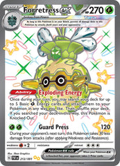 Forretress ex - 212/091 Holofoil