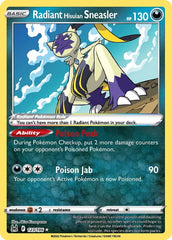 Radiant Hisuian Sneasler Holofoil