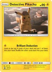 Detective Pikachu - SM194 Holofoil