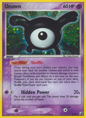 Unown (X) Holofoil