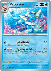 Vaporeon (Master Ball Pattern) Holofoil
