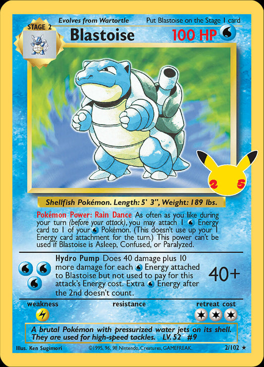 Blastoise Holofoil