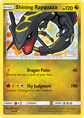 Shining Rayquaza Holofoil