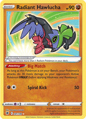Radiant Hawlucha Holofoil