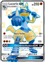 Lucario GX Holofoil
