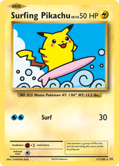 Surfing Pikachu Normal