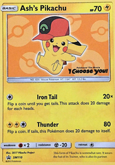 Ash's Pikachu - SM110 Normal