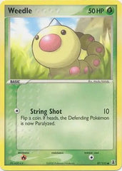 Weedle Reverse Holofoil