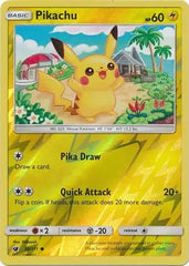 Pikachu Reverse Holofoil