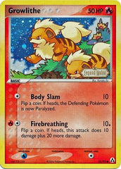 Growlithe Reverse Holofoil