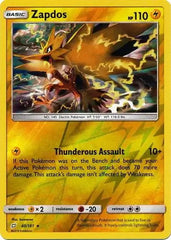 Zapdos Reverse Holofoil