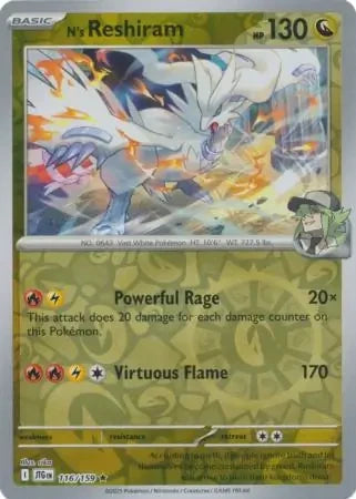N's Reshiram - 116/159