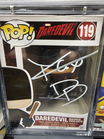 Funko POP! Daredevil Masked Vigilante w/ Charlie Cox Auto