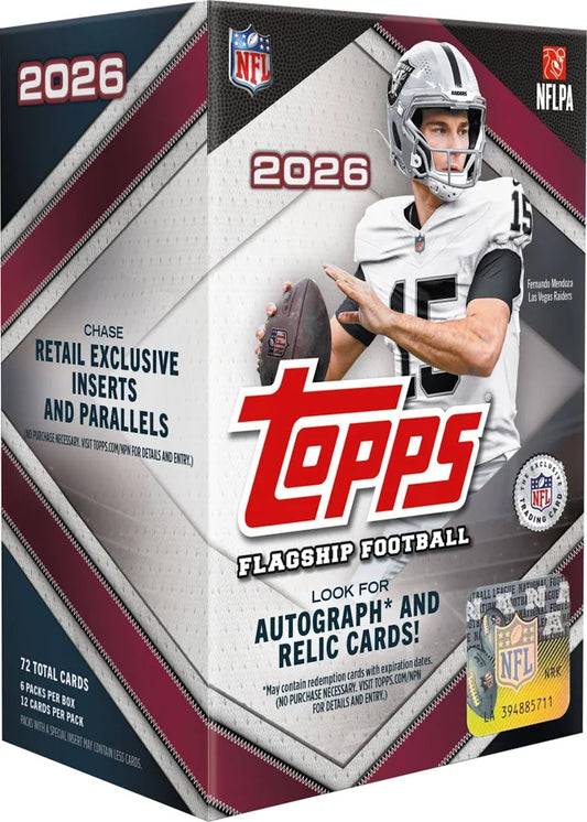 2026 NFL Topps Flagship Football Blaster