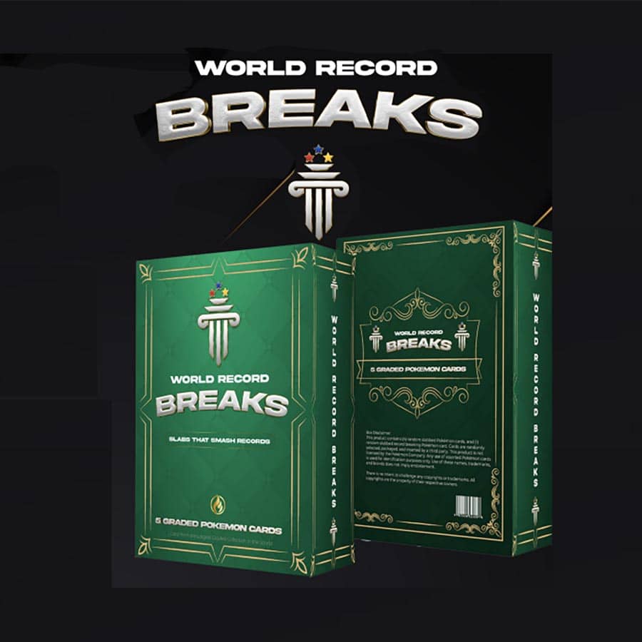 World Record Breaks: Pokemon Graded Box *Pre Order
